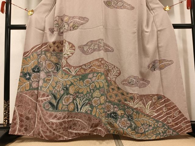 平和屋着物●訪問着 辻が花 絞り 正絹 逸品 AABI4875ph