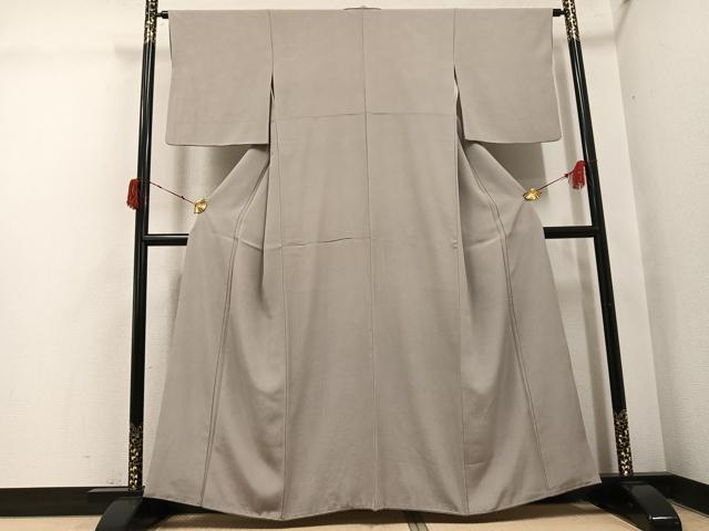 平和屋着物●江戸小紋 極小鮫小紋柄 正絹 逸品 AABI4890ph