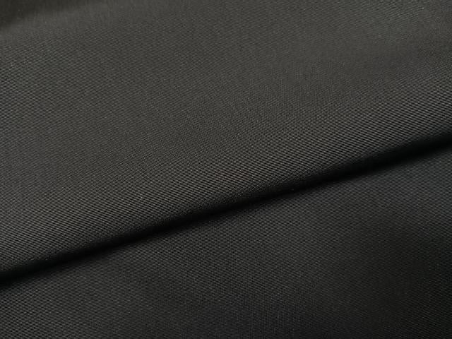平和屋着物●男性 黒紋付・羽織セット 正絹 逸品 AABI4926ph