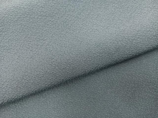 平和屋着物●上質な色無地 豆がら茶色 正絹 逸品 AABI4940ph