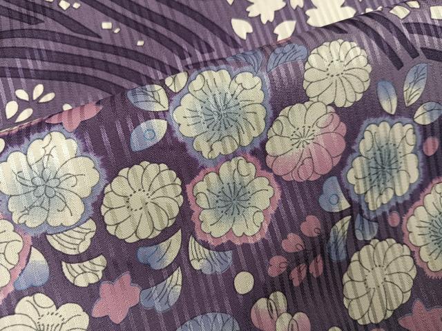 平和屋着物●訪問着 辻が花 洗える着物 未使用 AABI4958ph