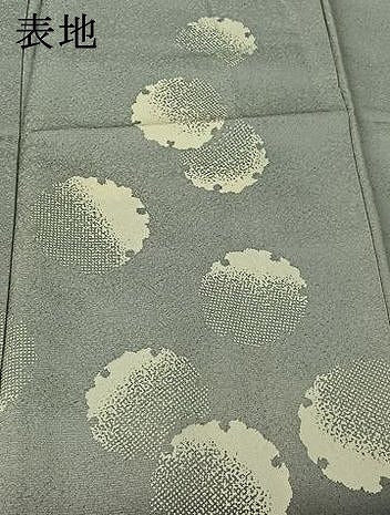 平和屋着物▽男性 訪問着 単衣 雪輪文 キングサイズ 正絹 逸品 AABI4962jh