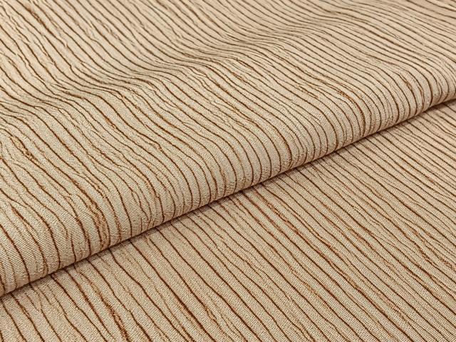 平和屋着物▽上質な小紋 単衣 変わり縞 正絹 逸品 AABI4973jh