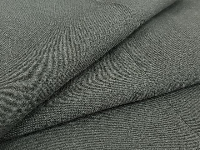 平和屋着物▽道行コート スリーシーズン 春夏秋 塵除け 薄鼠色 正絹 逸品 AABI5047jh