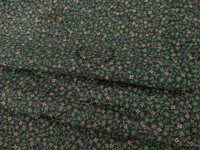 平和屋着物●上質な小紋 小花文 正絹 逸品 AABI5098ck