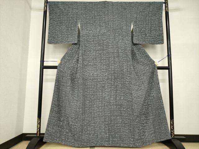 平和屋着物●上質な小紋 舞蝶文 正絹 逸品 AABI5125ck
