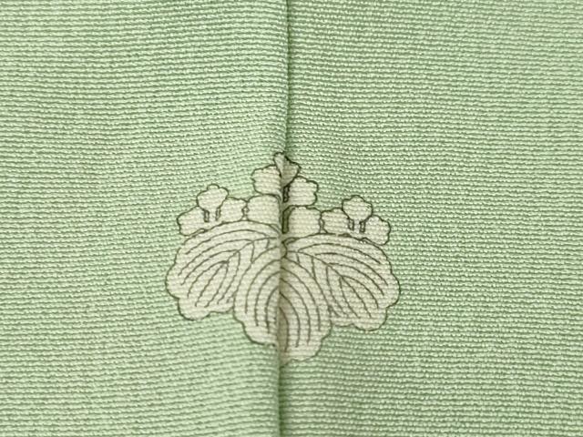 平和屋着物●上質な色無地 利休鼠色 正絹 逸品 AABI5134ck
