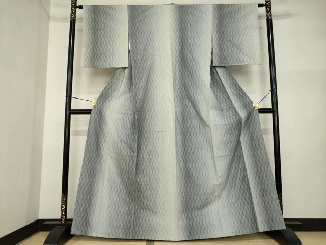 平和屋着物●上質な紬 間道 正絹 逸品 AABI5136ck