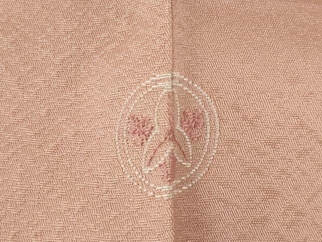 平和屋着物●訪問着 絞り 刺繍 地紙花文 正絹 逸品 AABI5160ck