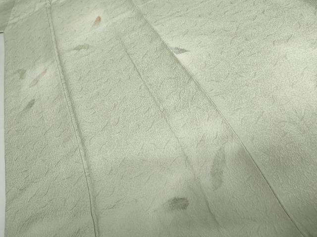 平和屋着物●上質な小紋 舞羽文 暈し染め 正絹 逸品 未使用 AABI5185cs