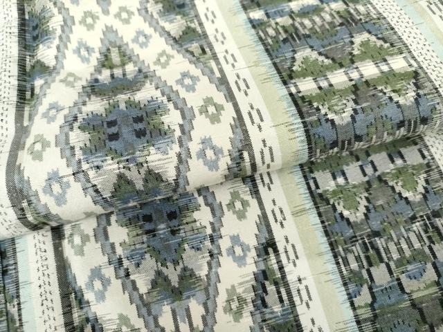 平和屋着物●上質な紬 花間道 正絹 逸品 AABI5203cs