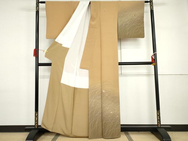 平和屋着物●訪問着 玩具文 暈し染め 金彩 正絹 逸品 AABI5224cs