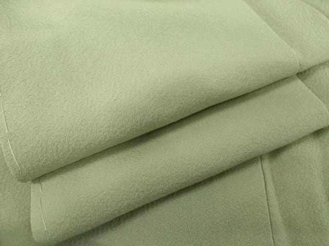 平和屋着物●上質な色無地 夏虫色 正絹 逸品 未使用 AABI5235cs