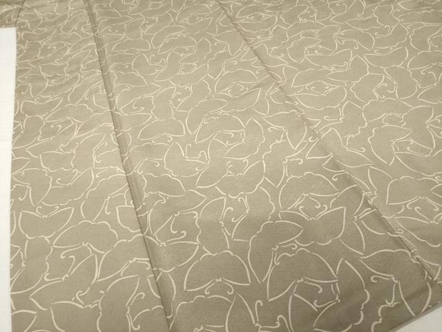 平和屋着物●上質な小紋 舞蝶尽くし 正絹 逸品 AABI5283ck