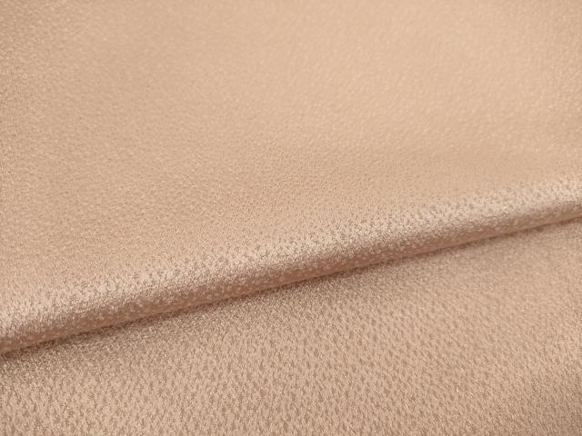 平和屋着物●上質な色無地 梅染色 正絹 逸品 AABI5313ck