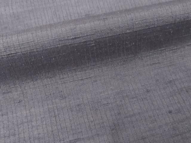 平和屋着物●菅原工房 菅原結作 漢方染紬 色無地 葡萄鼠色 正絹 逸品 AABI5355ck