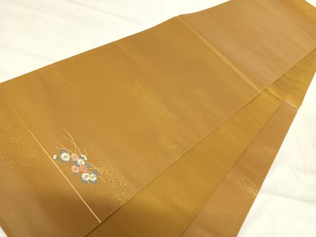 平和屋着物◎西陣 太鼓柄袋帯 唐織 文箱文 金銀糸 正絹 逸品 AABI5512yx