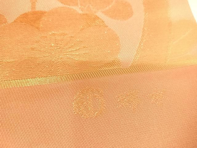 平和屋着物◎西陣 六通柄 本袋帯 珠水 金糸 正絹 逸品 AABI5706yx