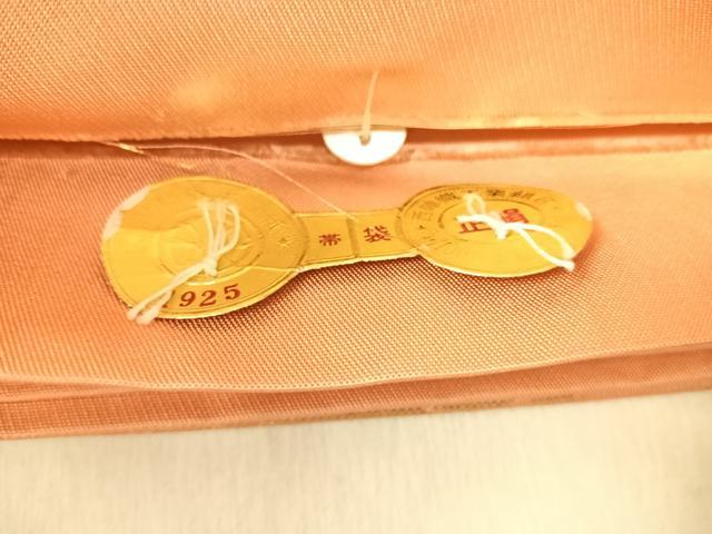 平和屋着物◎西陣 六通柄 本袋帯 珠水 金糸 正絹 逸品 AABI5706yx