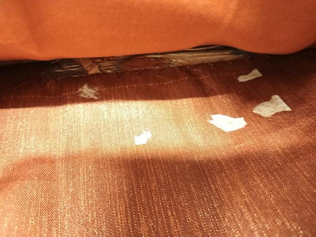 平和屋着物◎西陣 六通柄袋帯 唐織 花蝶文 金糸 正絹 逸品 AABI5749yx