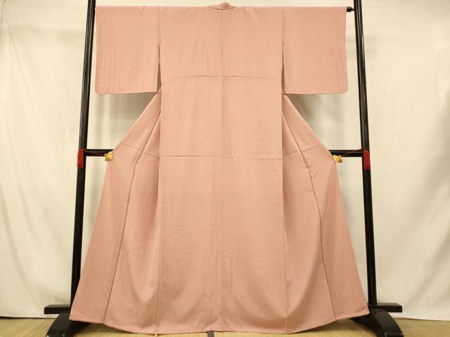 平和屋着物■上質な小紋 舞花文 正絹 逸品 AABI5802fw