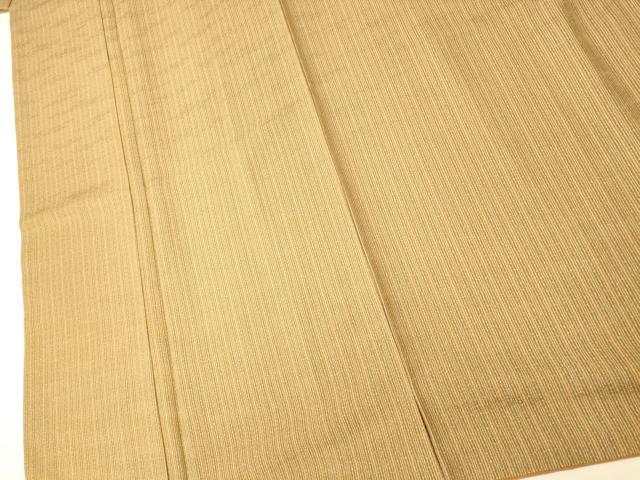 平和屋着物■上質な小紋 縞 ゑり善扱い 正絹 逸品 AABI5808fw