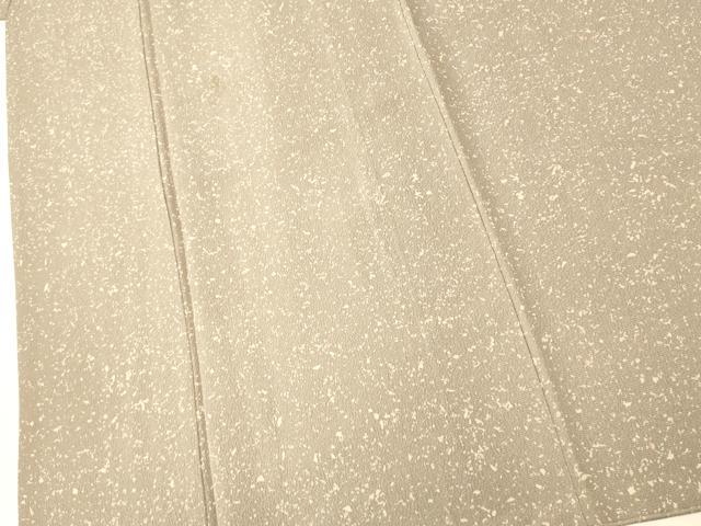平和屋着物■上質な小紋 霞文 たたき染め 正絹 逸品 AABI5847fw