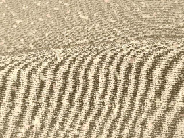 平和屋着物■上質な小紋 霞文 たたき染め 正絹 逸品 AABI5847fw