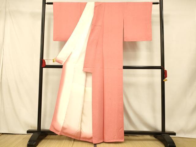 平和屋着物■江戸小紋 草花文 正絹 逸品 AABI5854fw