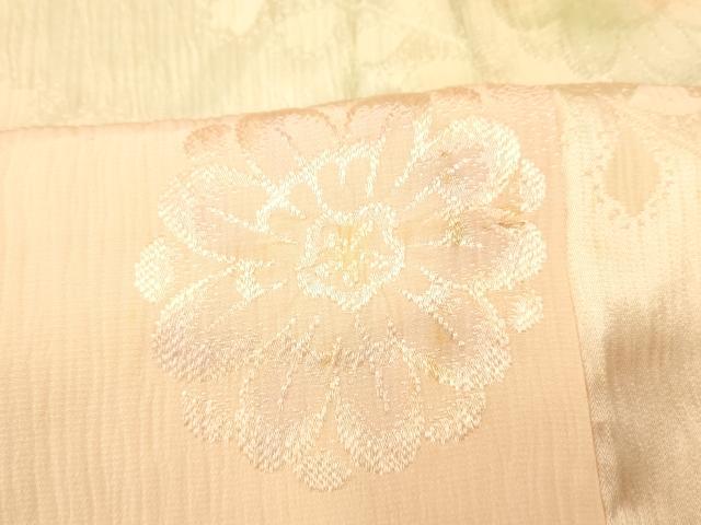 平和屋着物■振袖用長襦袢 無双仕立て 辻が花地紋 暈し染め 正絹 逸品 AABI5856fw