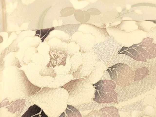 平和屋着物■訪問着 草花紐文 暈し染め 正絹 逸品 未使用 AABI5906fw