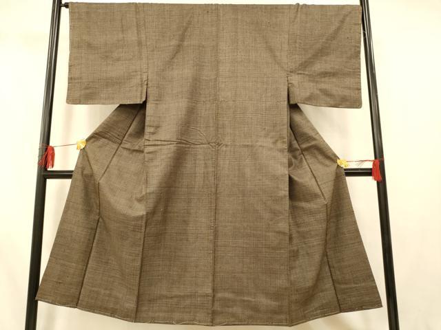 平和屋着物■男性 男柄の最高峰 西郷柄 西郷絣 本場大島紬 正絹 逸品 AABI5909fw