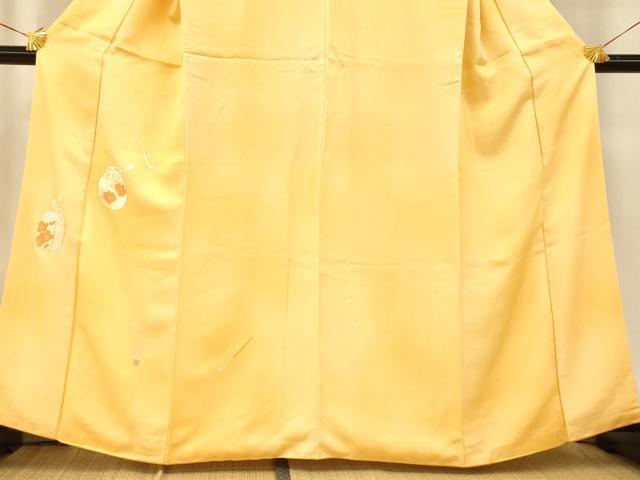 平和屋着物■訪問着 刺繍 仕覆花文 暈し染め 正絹 逸品 AABI5940fw