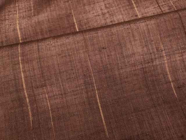 平和屋着物■上質な紬 霞文 暈し染め 正絹 逸品 AABI6020fw