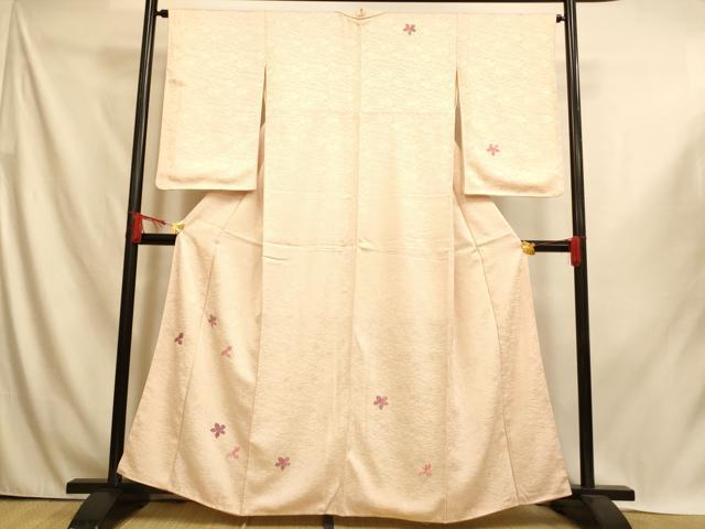 平和屋着物■訪問着 刺繍 舞花文 正絹 逸品 AABI6032fw