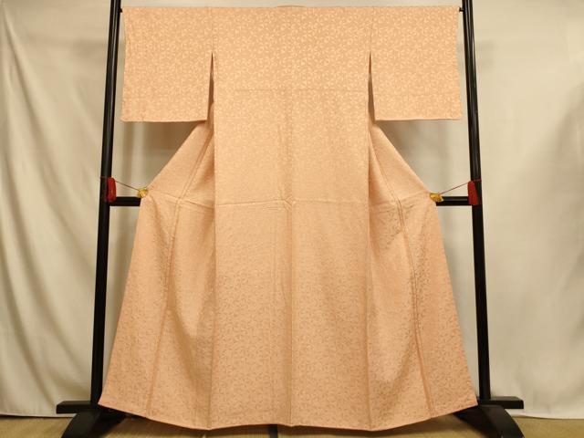 平和屋着物■上質な小紋 霞舞花文 暈し染め やまと誂製 正絹 逸品 未使用 AABI6057fw