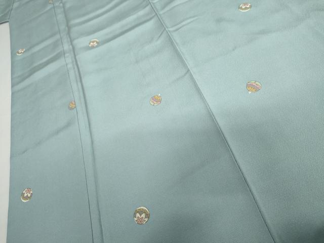 平和屋着物●上質な小紋 鈴 毬 正絹 逸品 AABI6081cs
