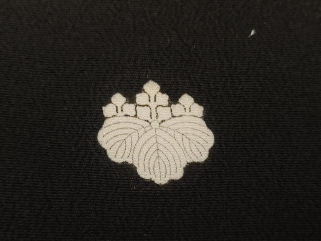 平和屋着物●豪華黒留袖 駒刺繍 飛鶴吉祥松竹梅文 金彩 正絹 逸品 AABI6086cs