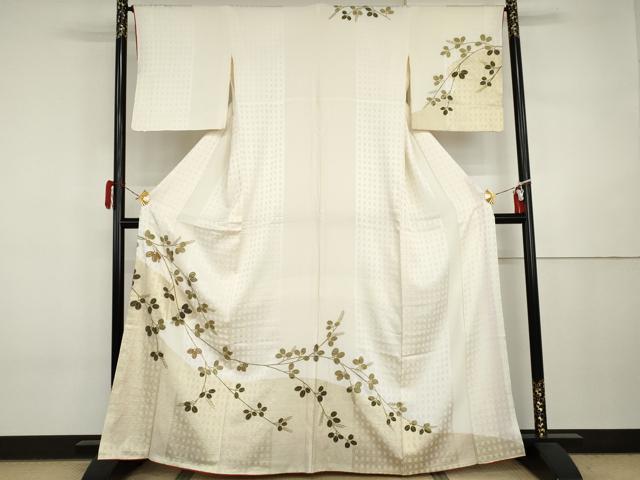 平和屋着物●訪問着 刺繍 萩 金彩 鈴乃屋扱い 正絹 逸品 AABI6090cs