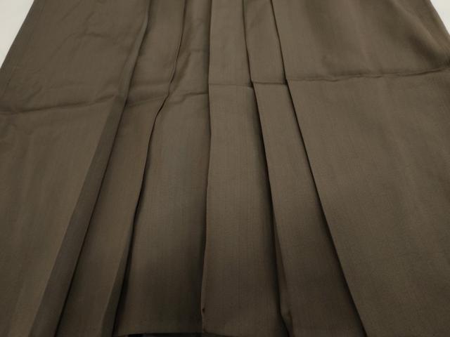 平和屋着物●男性 馬乗り袴 縞 正絹 逸品 AABI6119cs