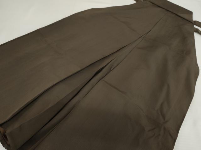 平和屋着物●男性 馬乗り袴 縞 正絹 逸品 AABI6119cs