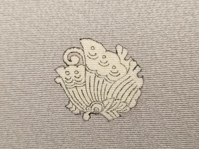 平和屋着物●本加賀友禅作家 浅野冨治男 色留袖 梅松樹林文 正絹 逸品 AABI6120cs