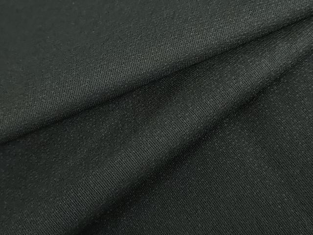 平和屋着物▽男性 羽織 スリーシーズン 春夏秋 塵除け 黒地 正絹 逸品 AABI6138cs