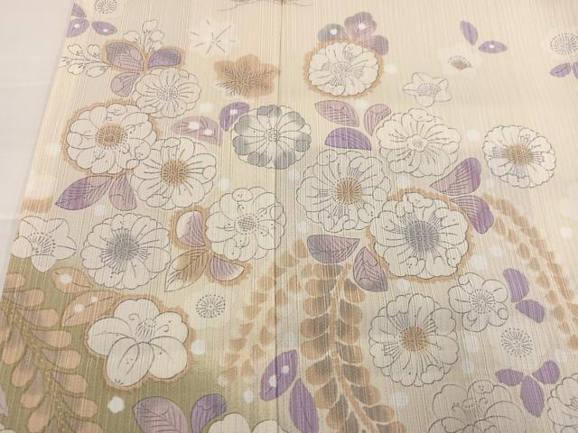 平和屋着物●訪問着 辻が花 暈し染め 洗える着物 未使用 AABI6204ph