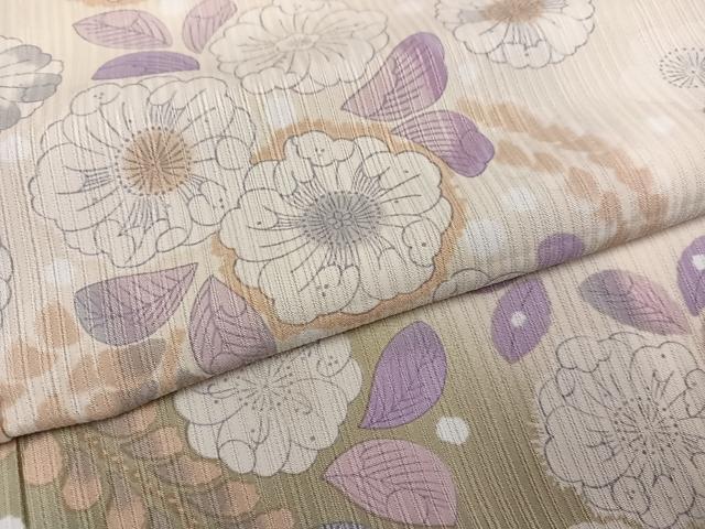 平和屋着物●訪問着 辻が花 暈し染め 洗える着物 未使用 AABI6204ph