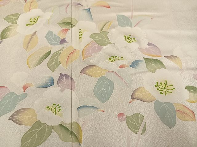 平和屋着物●訪問着 枝花文 正絹 逸品 AABI6226ph