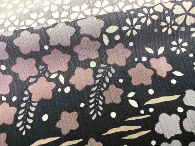 平和屋着物●訪問着 花尽くし 暈し染め 洗える着物 未使用 AABI6238ph