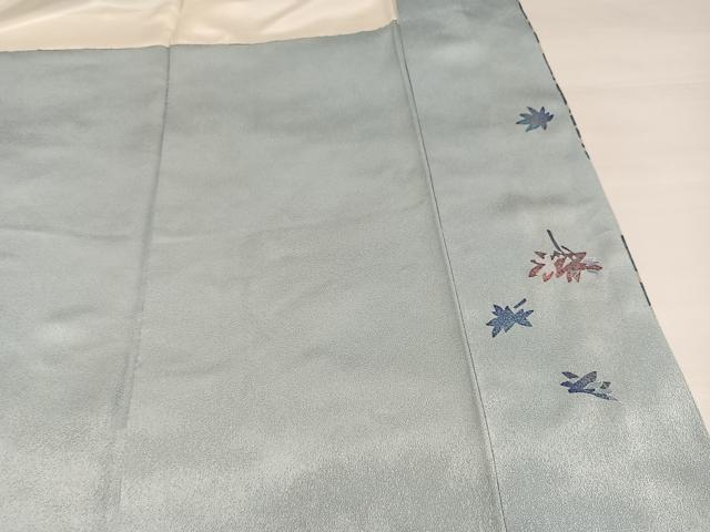 平和屋着物●訪問着 作家物 三辻与四昭 草木文 正絹 逸品 AABI6300ph