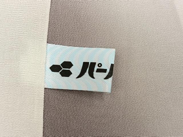 平和屋着物●ロートン織 道屯織 紬 練色 正絹 逸品 AABI6319ph