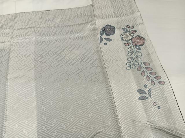 平和屋着物●訪問着 辻が花 絞り 暈し染め 金彩 正絹 逸品 AABI6323ph